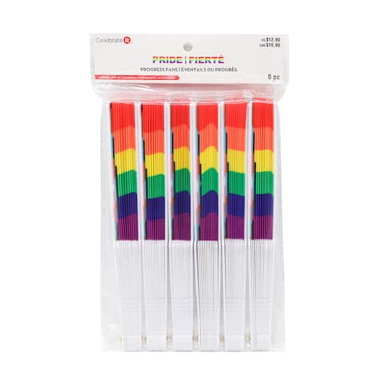 Progress Fans, 6ct. by Celebrate It™